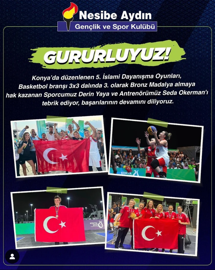 Gururluyuz!